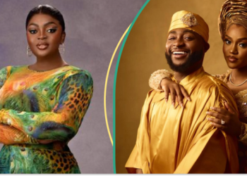 Chivido 2024: Eniola Badmus Causes Stir As Davido and Chioma Wed, Says “I Took Care of Your Son