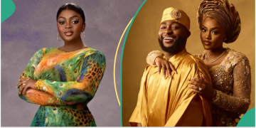 Chivido 2024: Eniola Badmus Causes Stir As Davido and Chioma Wed, Says “I Took Care of Your Son
